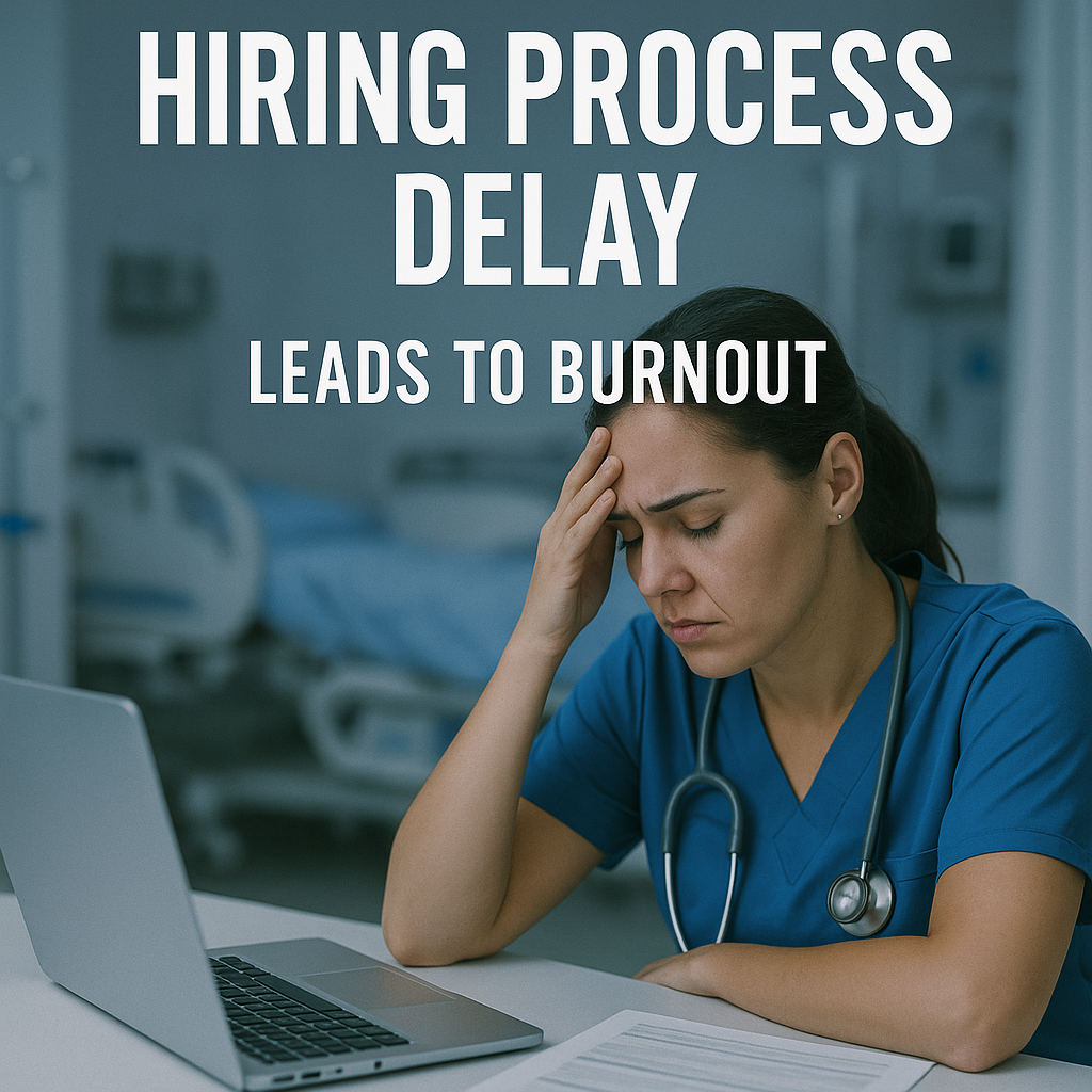 Extended vacancies induce stress in your medical staff