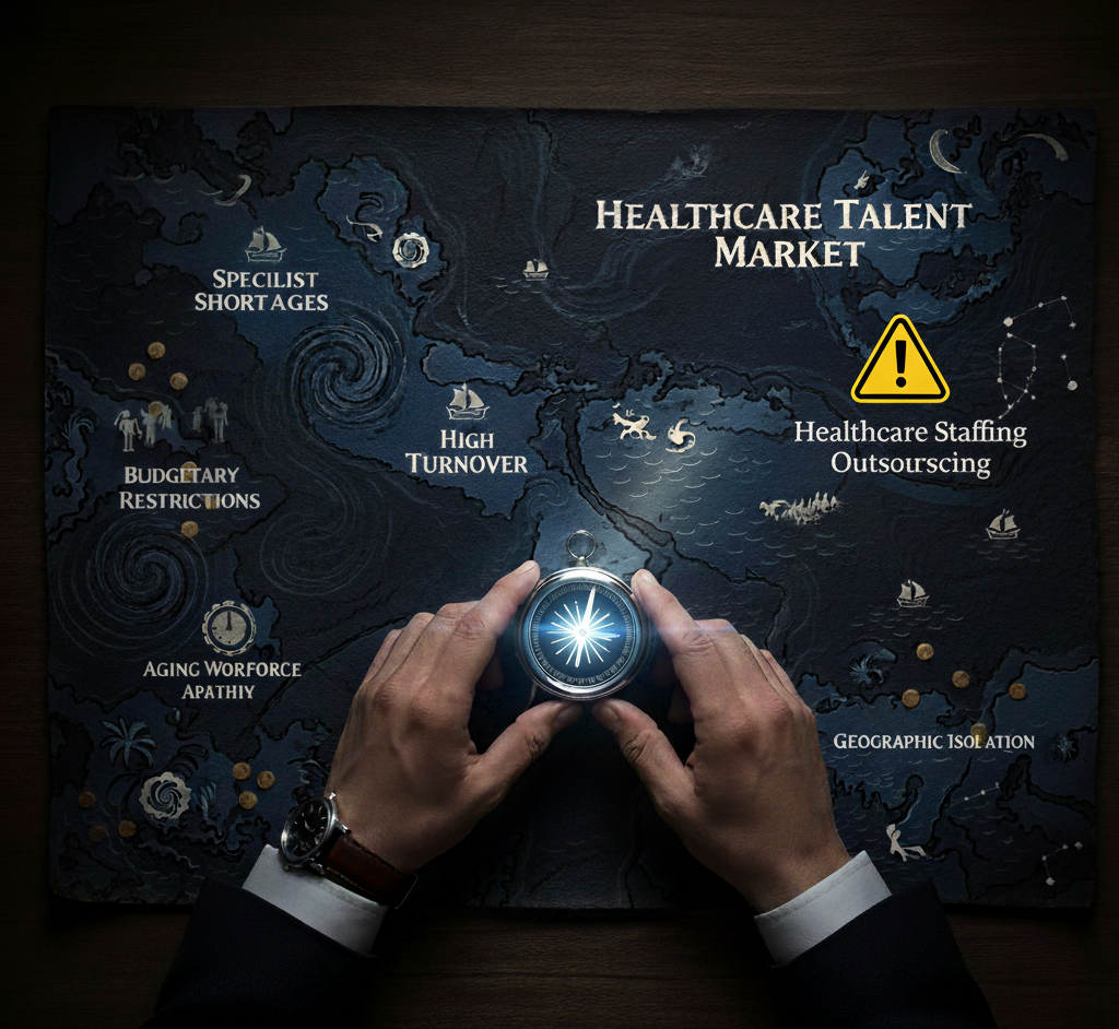 Outsourcing Healthcare Staffing is one among many challenges healthcare leaders face.